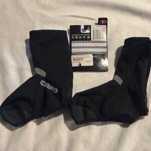 CAPO PIEDMONTE wind bootie black small - Cycling Shoe Covers